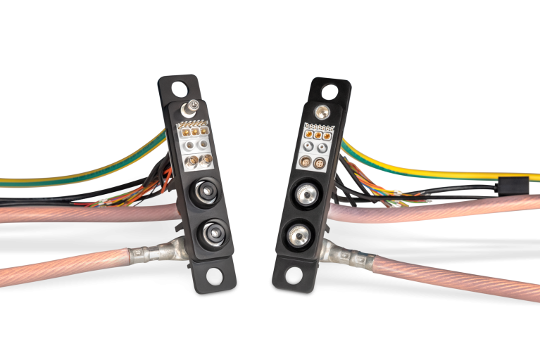ODU-MAC® Power Connector – die Neuheit für optimale Übertragung von Hochspannung und Hochstrom.