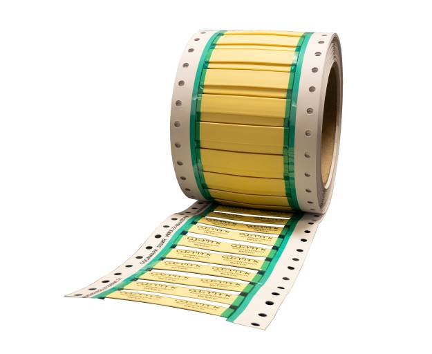 Die bedruckbaren Schrumpfschläuche können mit Schrumpfverhältnissen von 2:1 oder 3:1 auf Kabeldurchmesser von 2,4 bis 50,8 mm angepasst werden. 