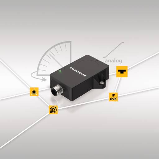 Jetzt auch analog: Turcks Neigungssensoren mit hybridem Messprinzip.