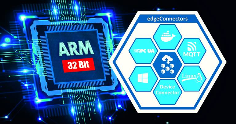 Die ARM 32-Bit-Kompatibilität erweitert das Anwendungsspektrum der edgeConnector-Produkte von Softing Industrial.