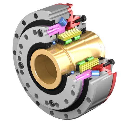 Schnittbild ECY-Getriebe: Technologie jenseits herkömmlicher Wellgetriebe.