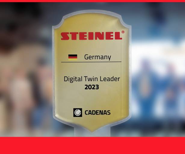 Beim Industry Forum 2024 im März nahm Steinel die Auszeichnung „Digital Twin Leader“ entgegen.