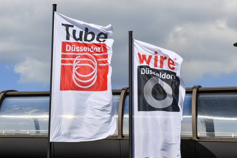 Die wire und Tube finden vom 15. bis 19. April 2024 am Messegelände Düsseldorf statt.