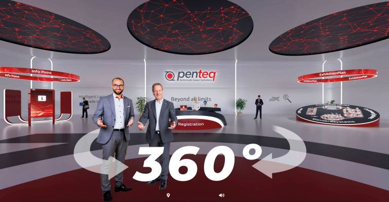 Die virtuelle Messe bietet einen schnellen und informativen Überblick über die Produktwelt von Penteq.