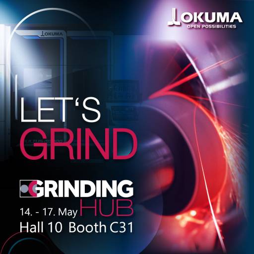 Okuma bietet auf der GrindingHub 2024 Live-Demonstrationen innovativer Maschinenlösungen.