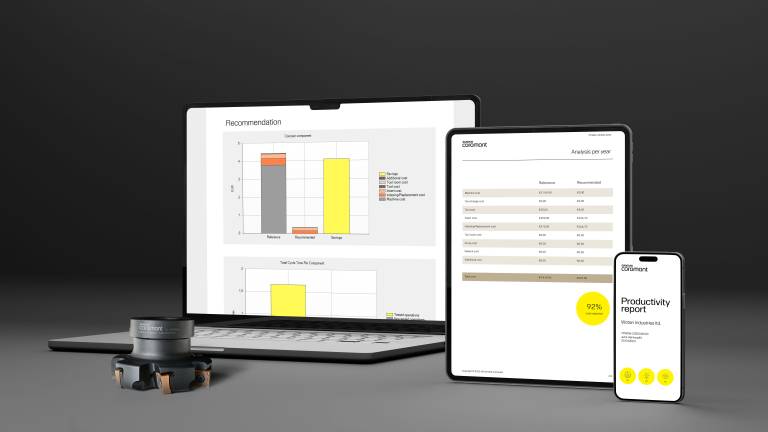 Um Kunden bei der Erfassung, Messung und Nutzung ihrer Daten zu unterstützen, bietet Sandvik Coromant den Productivity Analyser an.